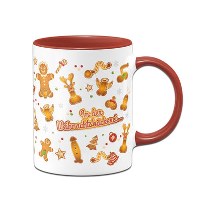 Bild: Penis Tasse - In der Weihnachtsbäckerei Geschenkidee
