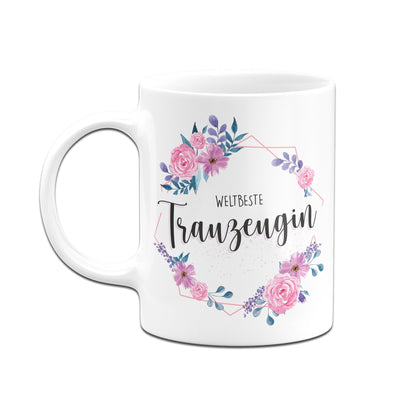 Bild: Tasse - Weltbeste Trauzeugin Geschenkidee