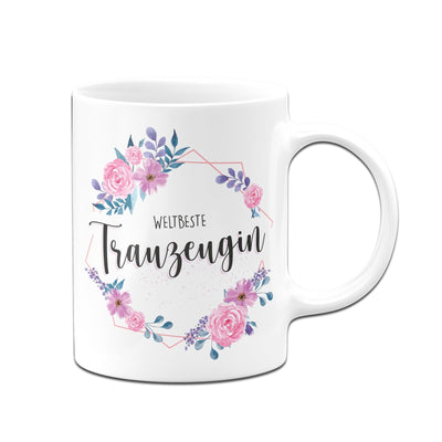 Bild: Tasse - Weltbeste Trauzeugin Geschenkidee