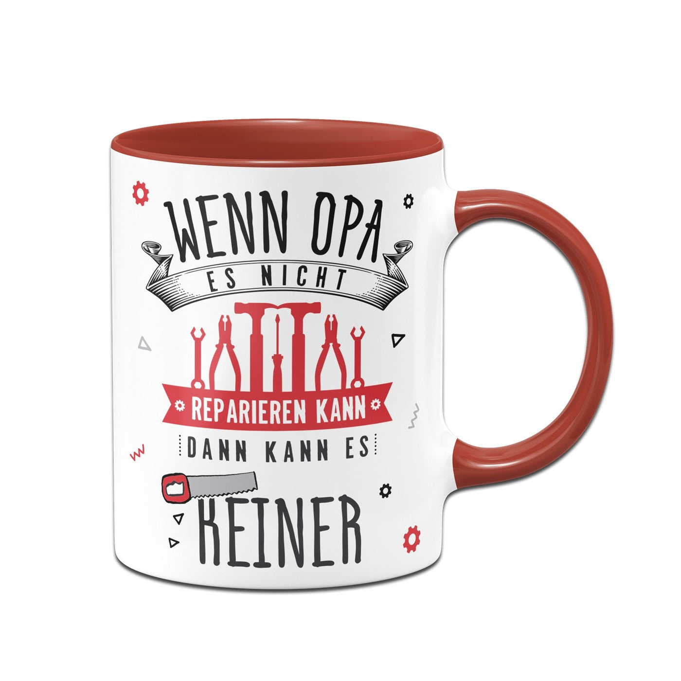 Bild: Tasse - Wenn Opa es nicht reparieren kann, dann kann es keiner Geschenkidee