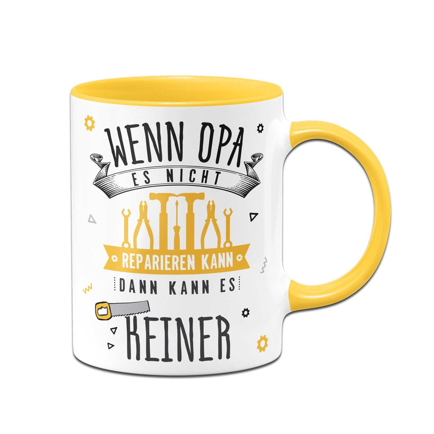 Bild: Tasse - Wenn Opa es nicht reparieren kann, dann kann es keiner Geschenkidee