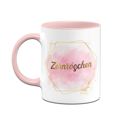 Bild: Tasse - Zornröschen - Golddesign Geschenkidee