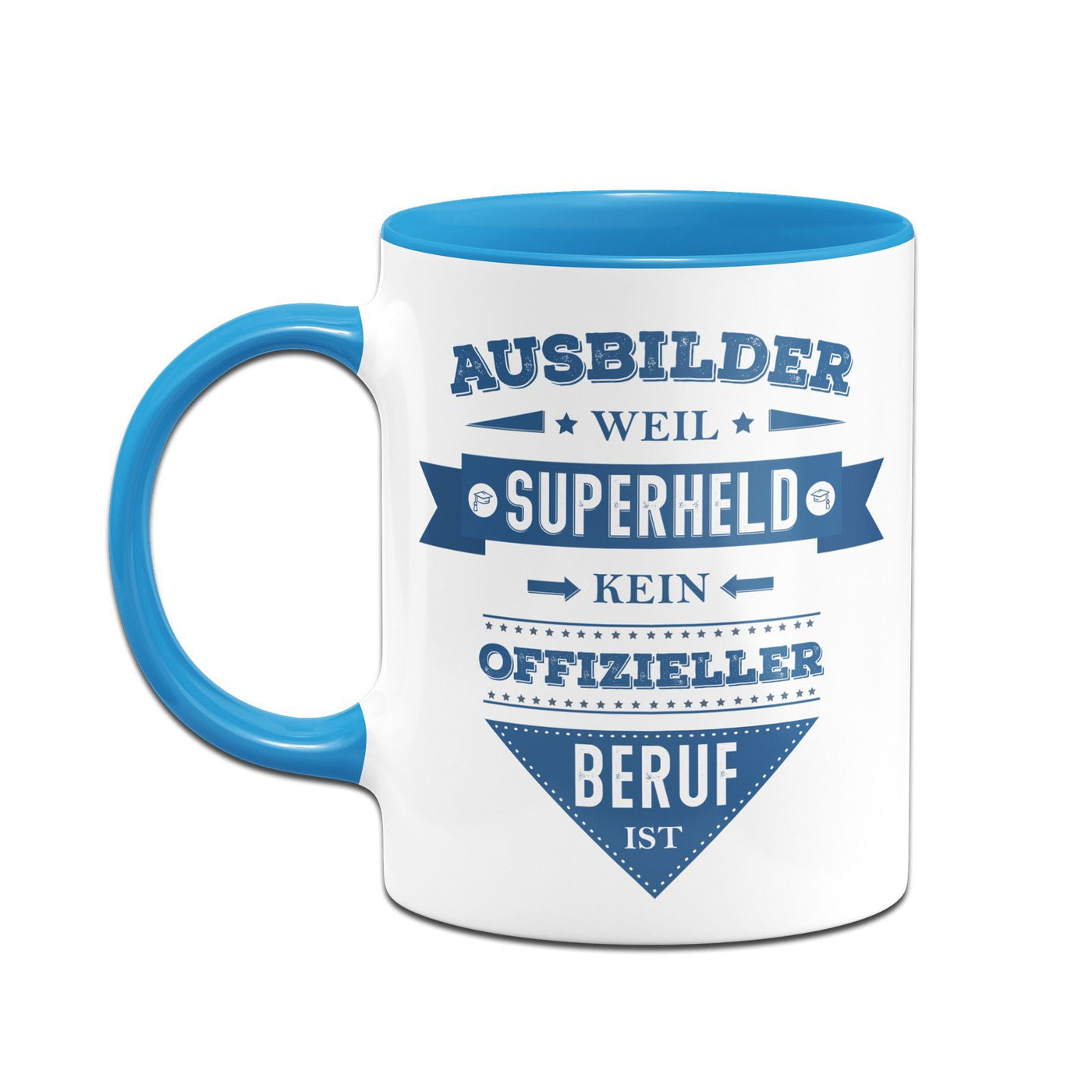Bild: Tasse - Ausbilder weil Superheld kein offizieller Beruf ist Geschenkidee