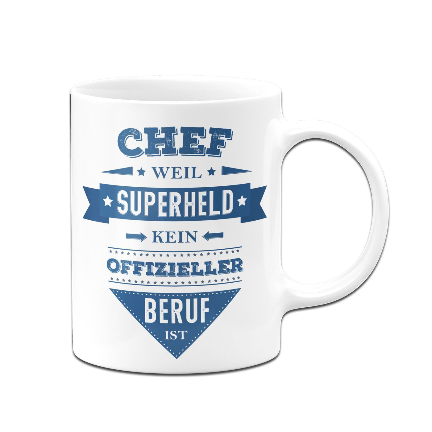 Bild: Tasse - Chef weil Superheld kein offizieller Beruf ist Geschenkidee