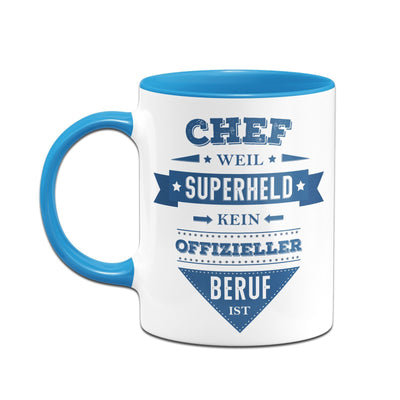 Bild: Tasse - Chef weil Superheld kein offizieller Beruf ist Geschenkidee