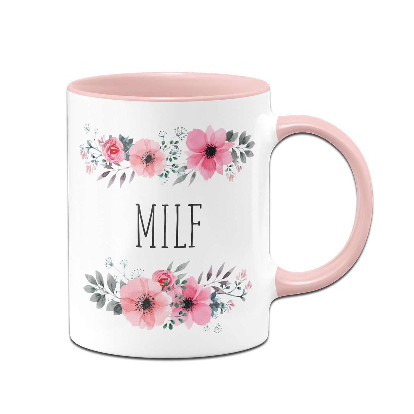 Bild: Tasse - MILF Blumig Geschenkidee