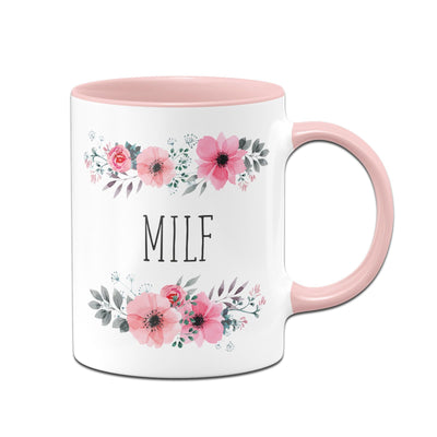 Bild: Tasse - MILF Blumig Geschenkidee