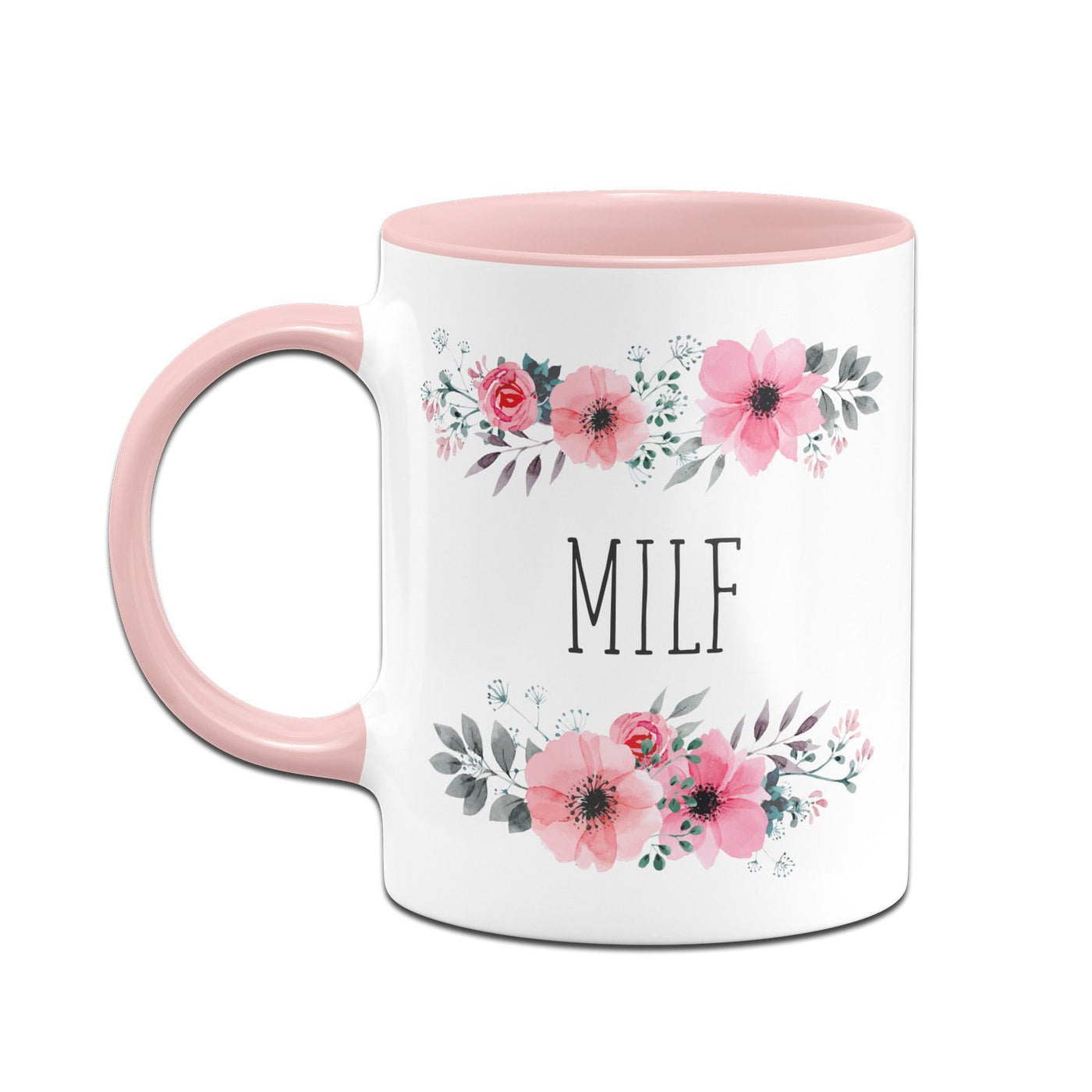 Bild: Tasse - MILF Blumig Geschenkidee