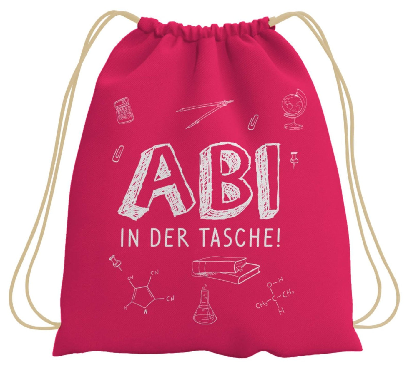 Bild: Turnbeutel - Abi in der Tasche! Geschenkidee