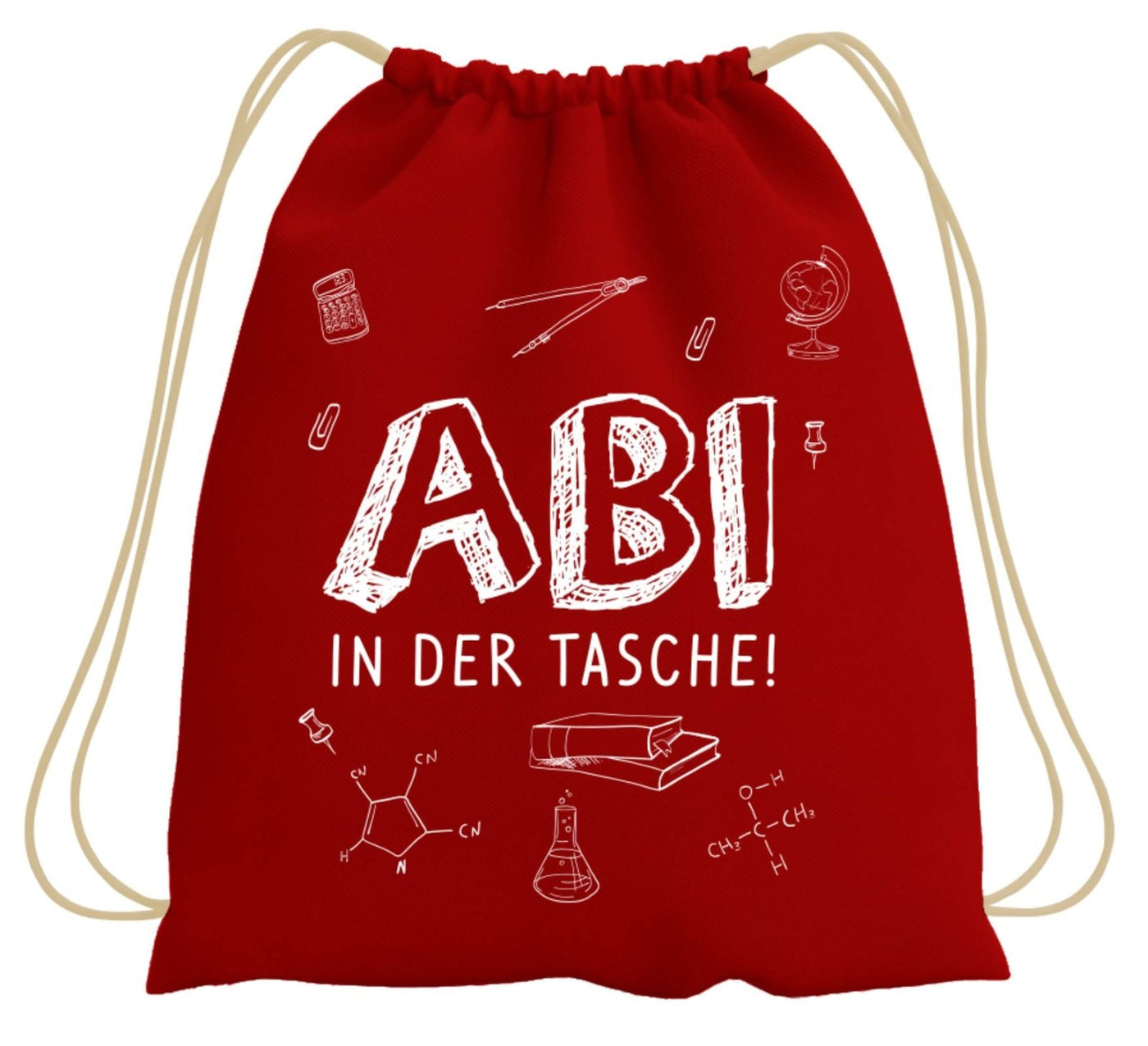 Bild: Turnbeutel - Abi in der Tasche! Geschenkidee