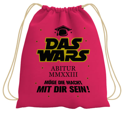 Bild: Turnbeutel - Das Wars Abitur MMXXIII (2023) Geschenkidee