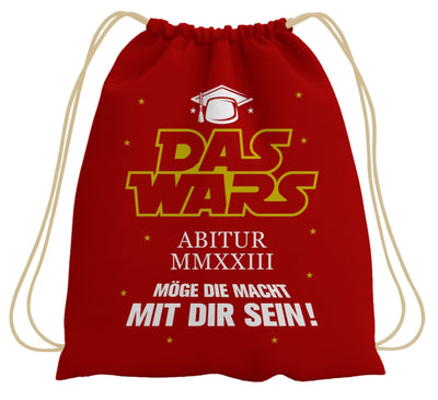 Bild: Turnbeutel - Das Wars Abitur MMXXIII (2023) Geschenkidee