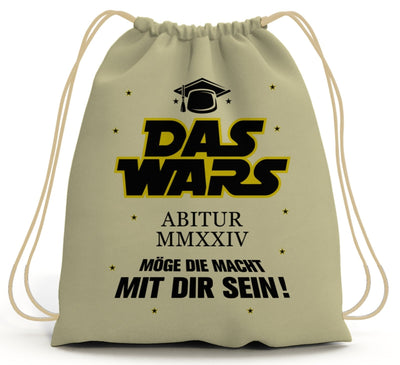 Bild: Turnbeutel - Das Wars Abitur MMXXIV (2024) Geschenkidee