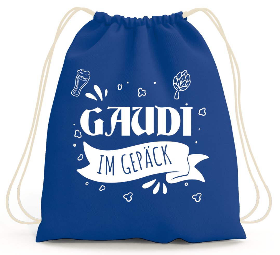 Bild: Turnbeutel - Gaudi im Gepäck Geschenkidee