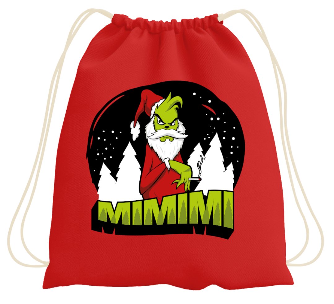 Bild: Turnbeutel - Grinch - Mimimi Geschenkidee