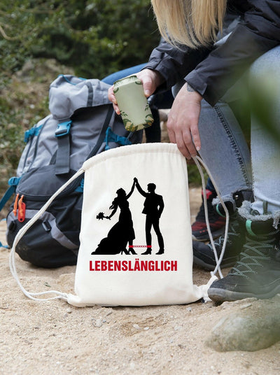 Bild: Turnbeutel - Lebenslänglich! (Hochzeit) Geschenkidee