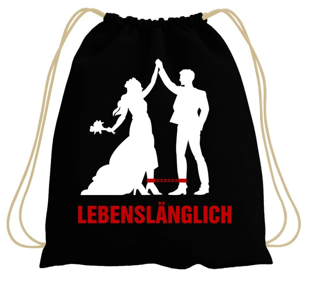 Bild: Turnbeutel - Lebenslänglich! (Hochzeit) Geschenkidee