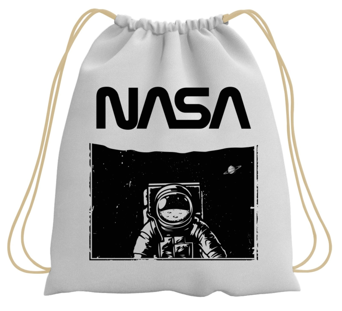 Bild: Turnbeutel - NASA Astronaut (Black&White) Geschenkidee