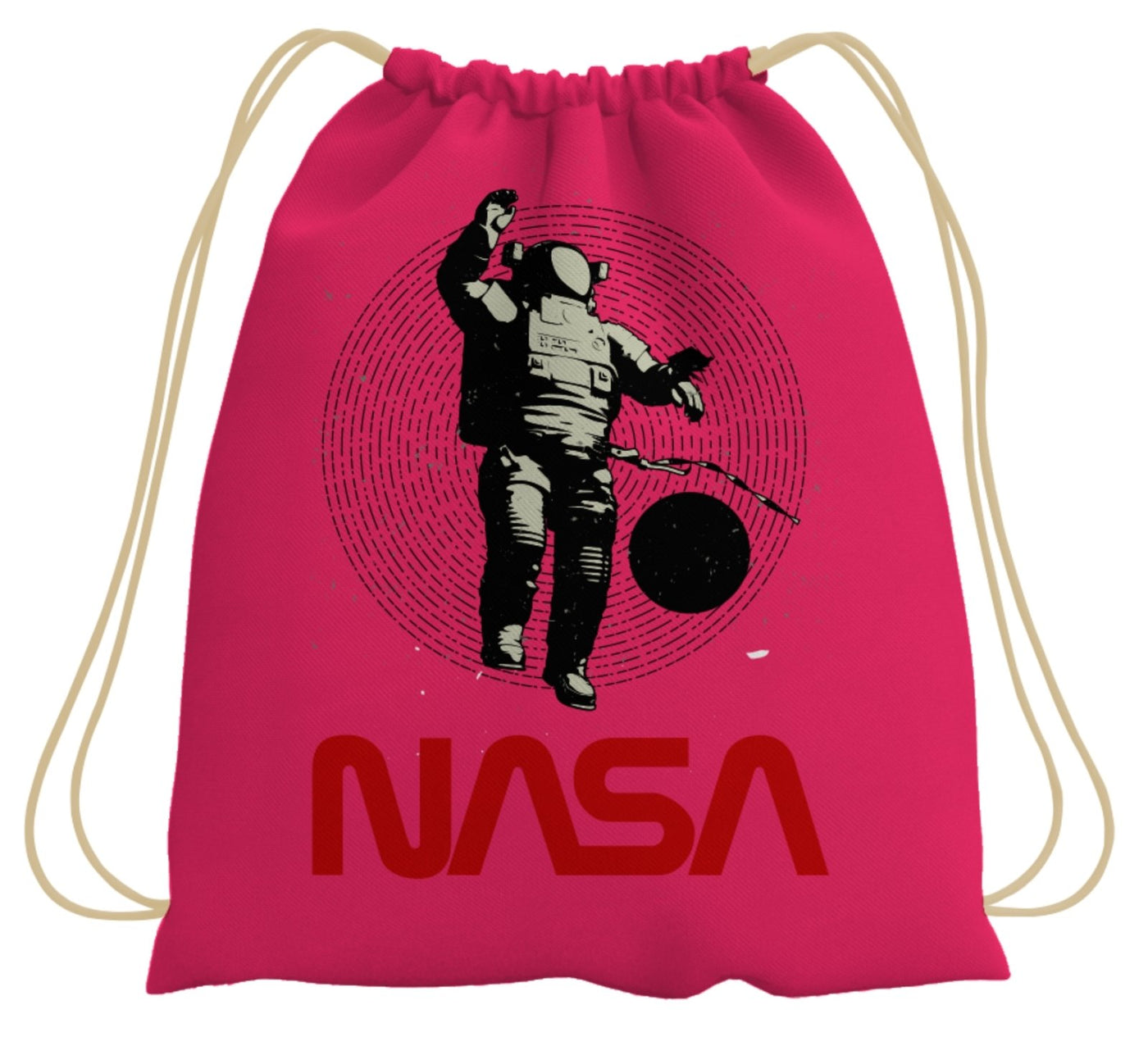 Bild: Turnbeutel - NASA Astronaut (Retro) Geschenkidee