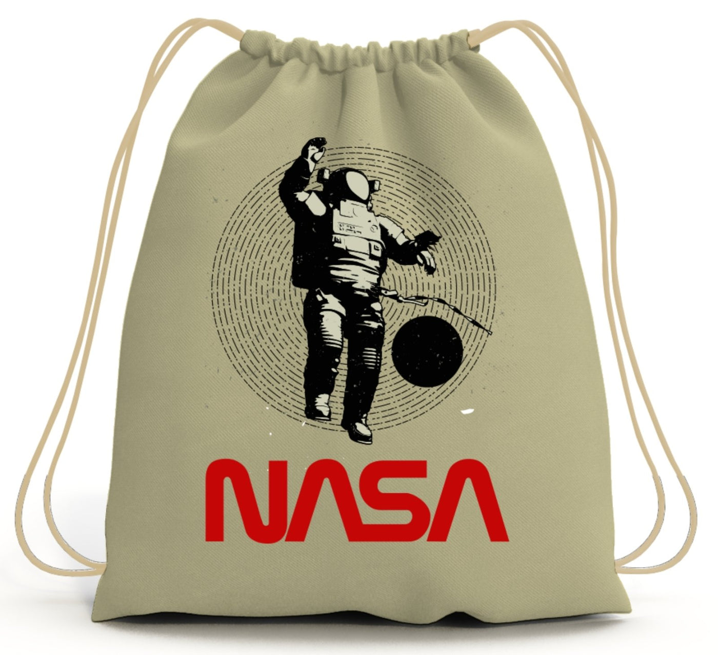 Bild: Turnbeutel - NASA Astronaut (Retro) Geschenkidee