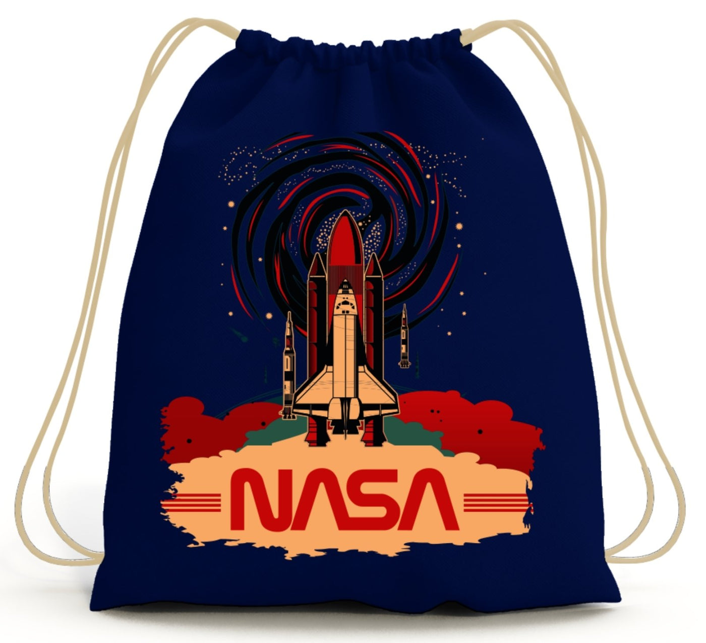 Bild: Turnbeutel - NASA Space Shuttle Geschenkidee