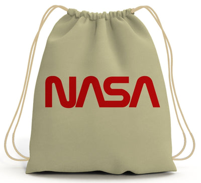 Bild: Turnbeutel - NASA Worm Logo Geschenkidee