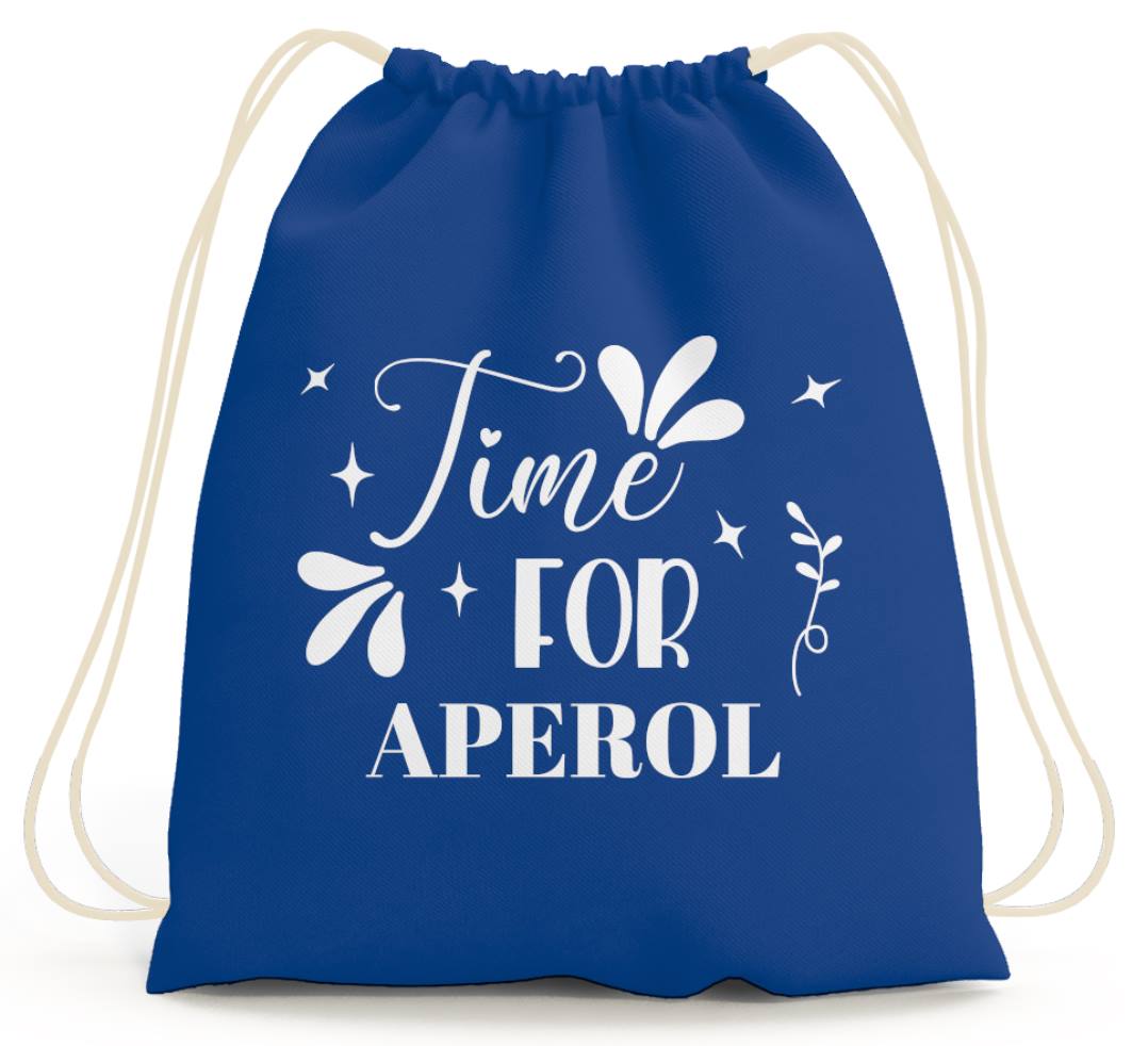 Bild: Turnbeutel - Time for Aperol Geschenkidee