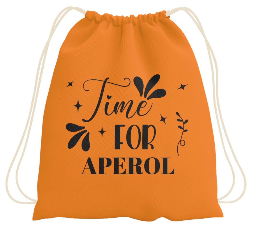 Bild: Turnbeutel - Time for Aperol Geschenkidee