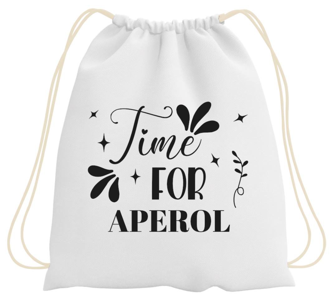 Bild: Turnbeutel - Time for Aperol Geschenkidee