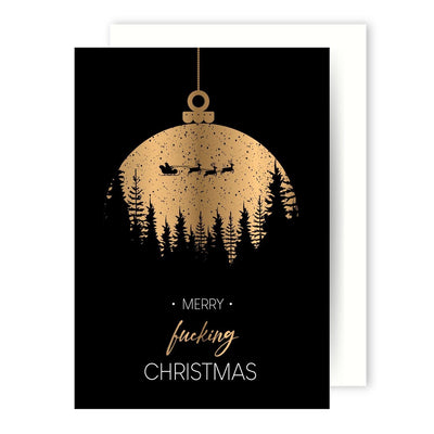 Bild: Weihnachtskarte - Merry fucking Christmas - Limited Edition Geschenkidee