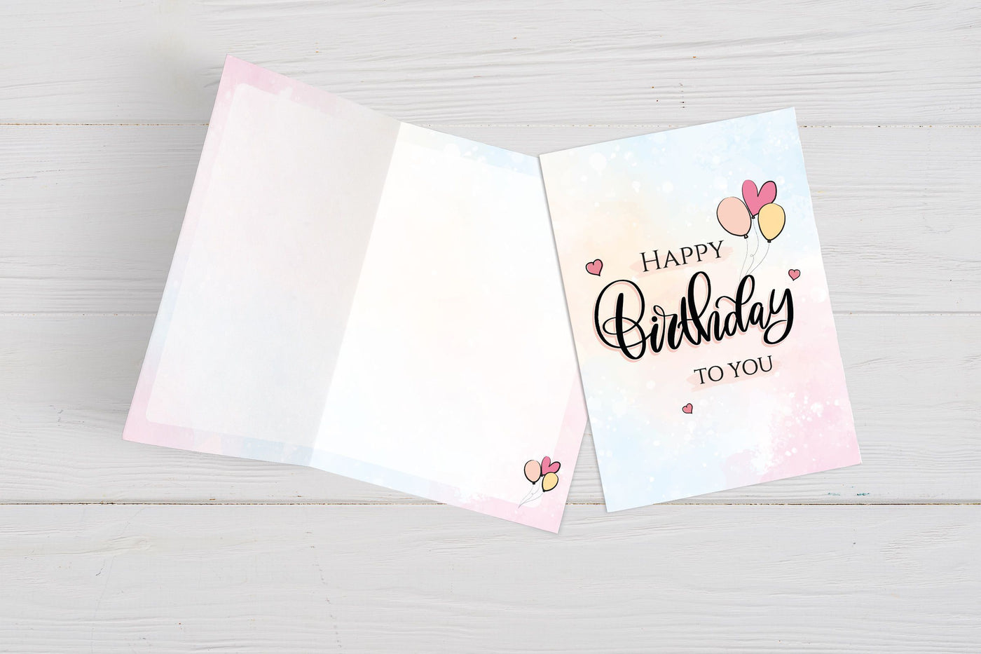 Bild: Geburtstagskarte - Happy Birthday TO YOU Geschenkidee