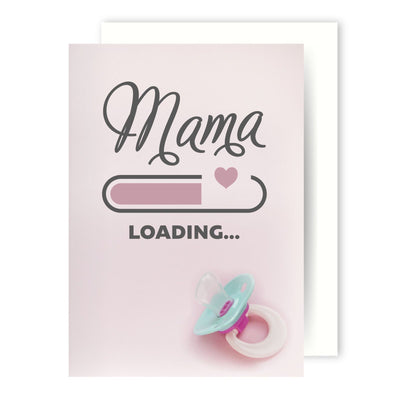 Bild: Grußkarte - Mama loading Geschenkidee