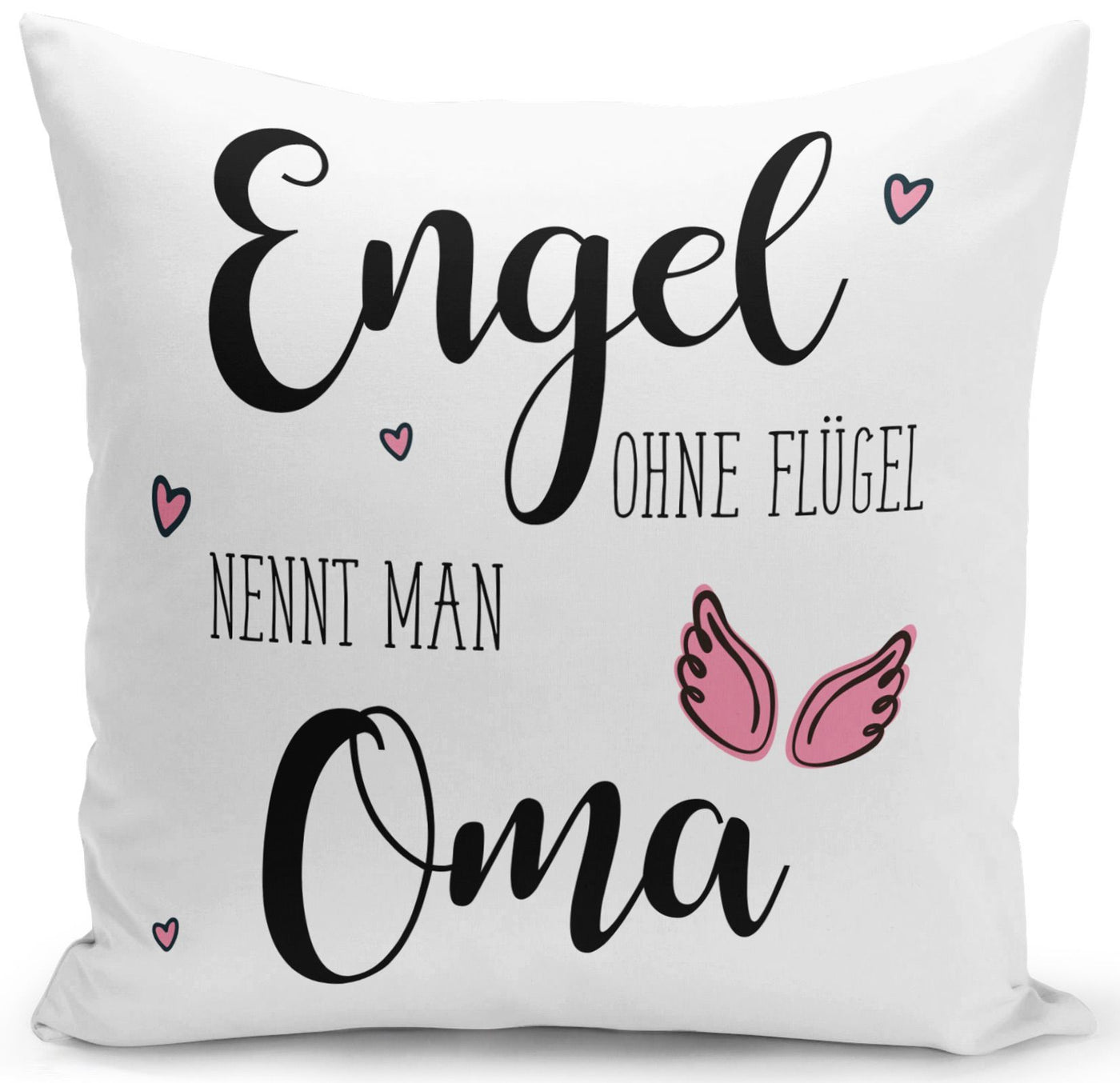 Bild: Kissen - Engel ohne Flügel nennt man Oma Geschenkidee