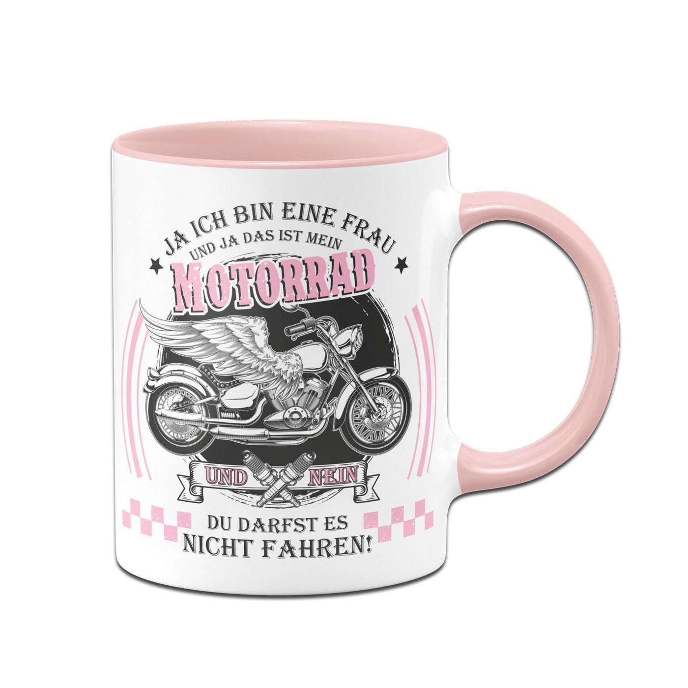 Bild: Tasse - Ja ich bin eine Frau und ja das ist mein Motorrad Geschenkidee