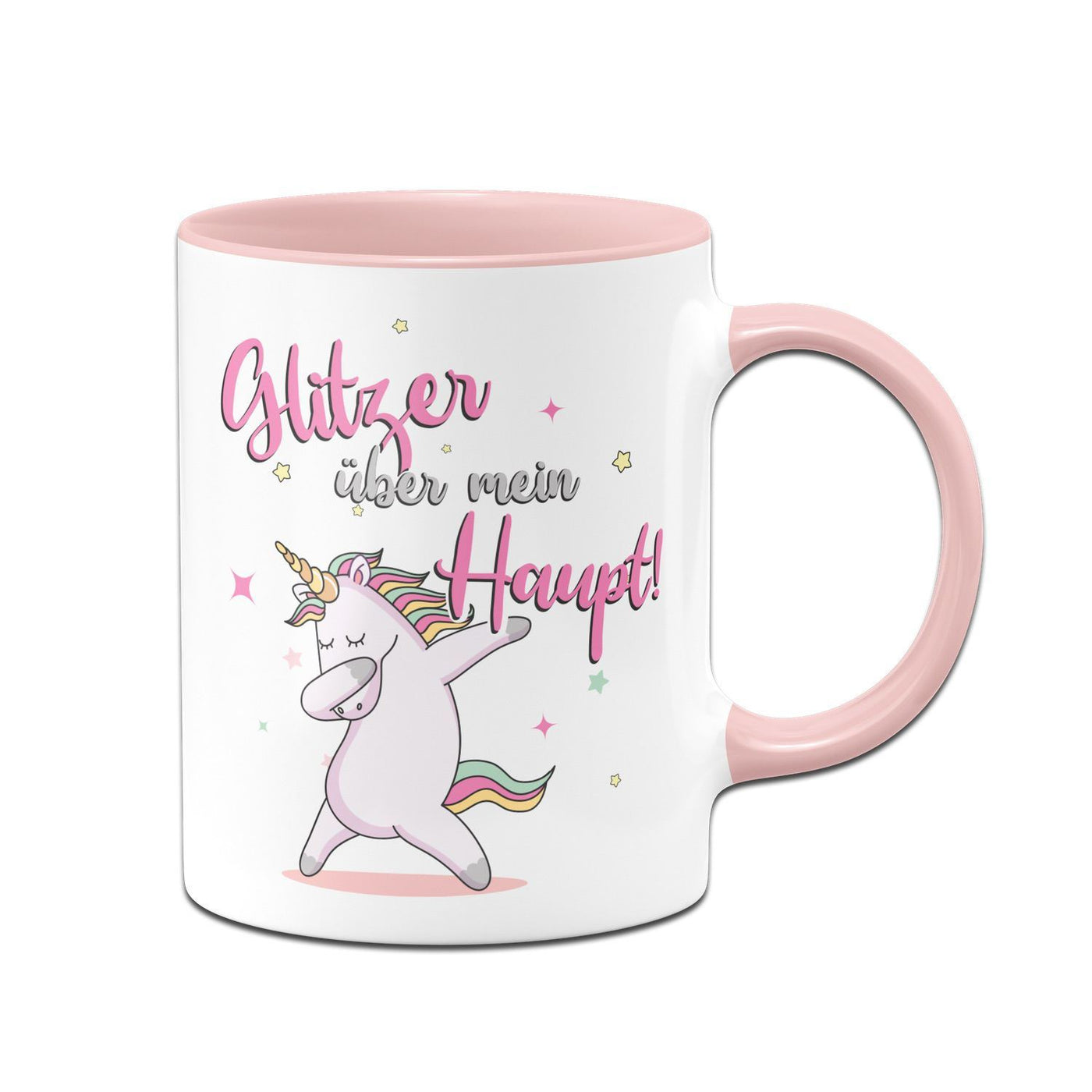 Bild: Einhorn Tasse - Glitzer über mein Haupt! Geschenkidee