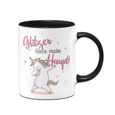 Bild: Einhorn Tasse - Glitzer über mein Haupt! Geschenkidee