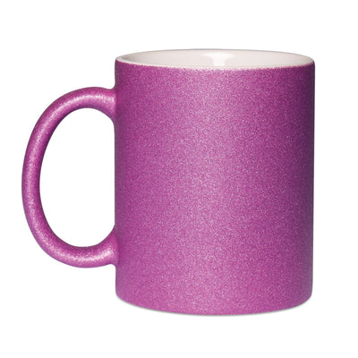 Bild: Glitzertasse Lila Geschenkidee