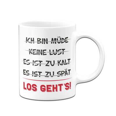 Bild: Tasse - Los geht´s! Geschenkidee