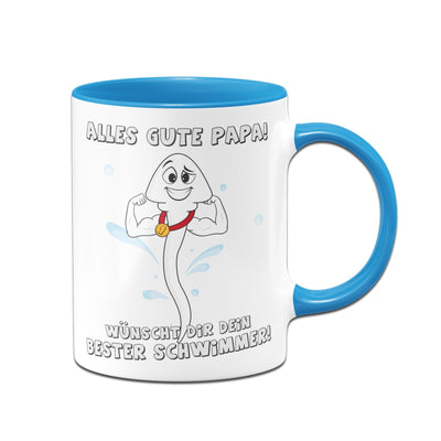 Bild: Tasse - Alles gute Papa! Wünscht Dir Dein bester Schwimmer! Geschenkidee