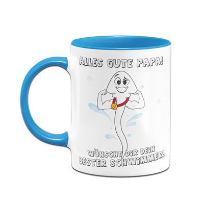 Bild: Tasse - Alles gute Papa! Wünscht Dir Dein bester Schwimmer! Geschenkidee