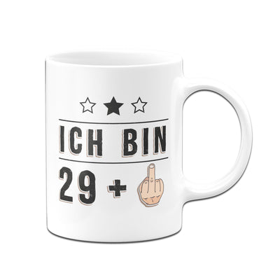 Bild: Tasse - Ich bin 29 + Mittelfinger Geschenkidee