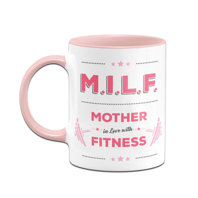 Bild: Tasse - Milf Mother in love with Fitness Geschenkidee