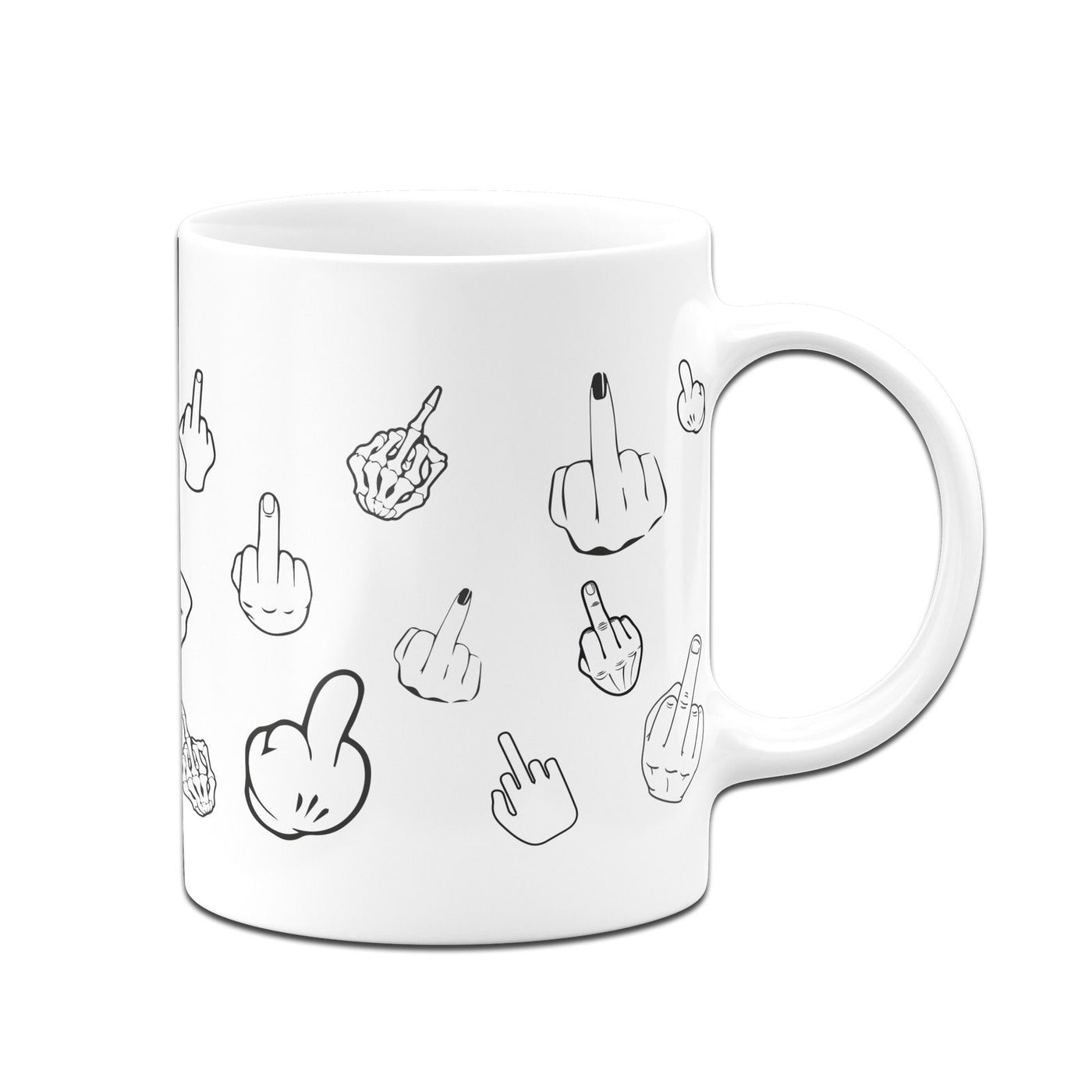 Bild: Tasse - Mittelfinger Fick Dich Geschenkidee