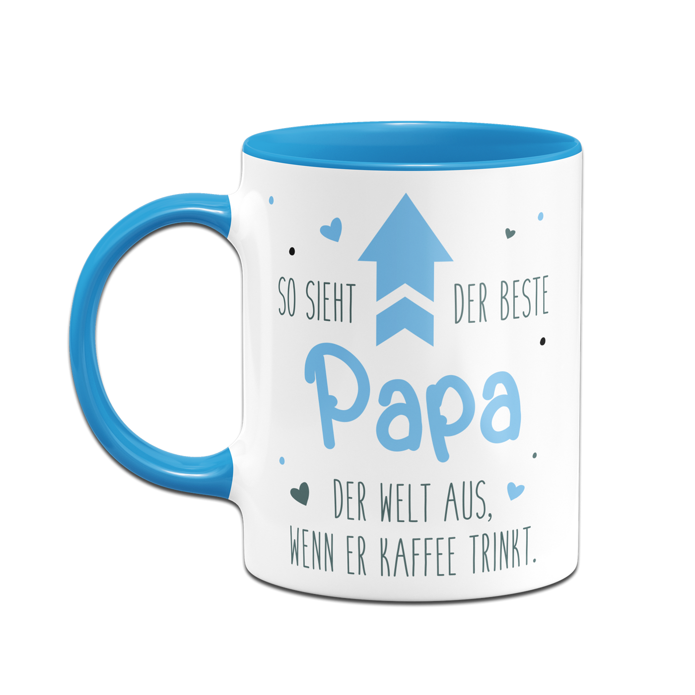 Tasse - So sieht der beste Papa der Welt aus, wenn er Kaffee trinkt.