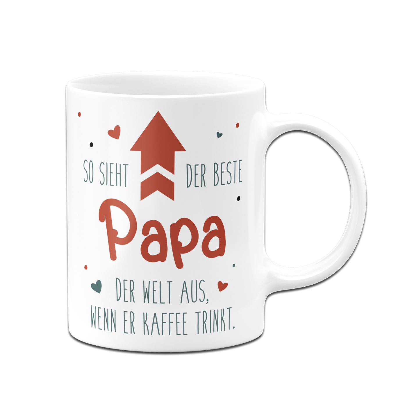 Tasse - So sieht der beste Papa der Welt aus, wenn er Kaffee trinkt.