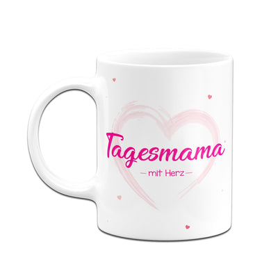 Bild: Tasse - Tagesmama mit Herz Geschenkidee