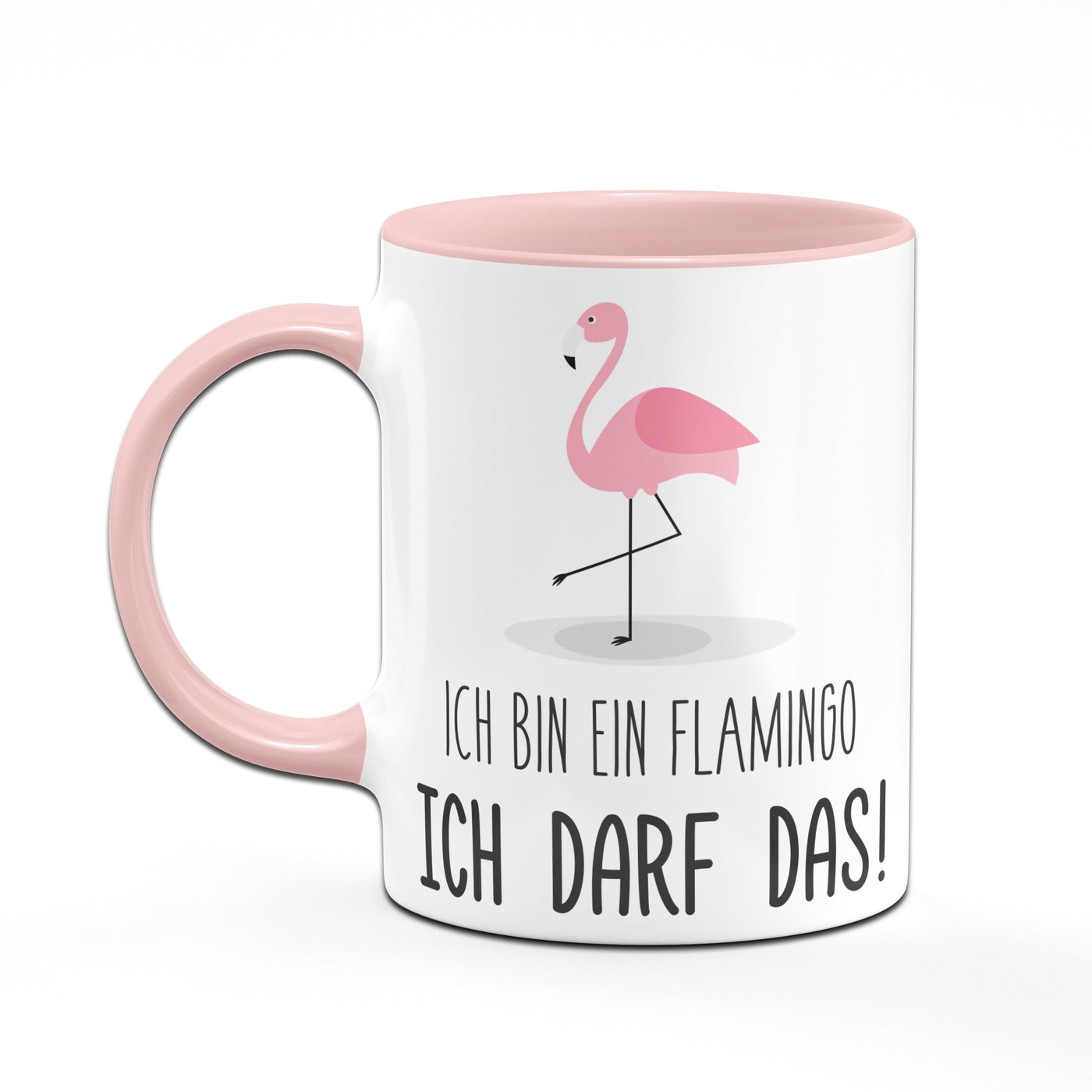 Bild: Tasse - Flamingo Ich darf das Geschenkidee