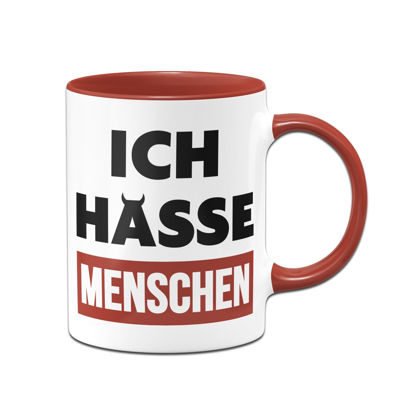 Bild: Tasse - Ich hasse Menschen Geschenkidee