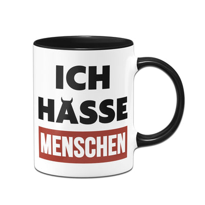 Bild: Tasse - Ich hasse Menschen Geschenkidee