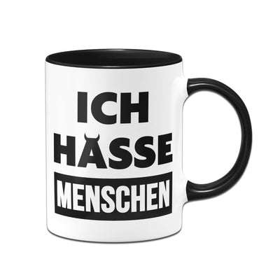 Bild: Tasse - Ich hasse Menschen Geschenkidee